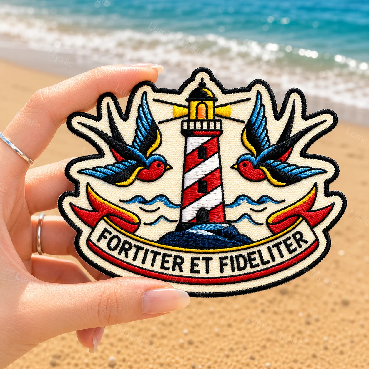 Fortiter Et Fideliter Bird Patch 1