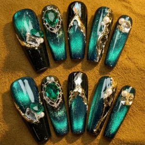 celestial moon star nail art set