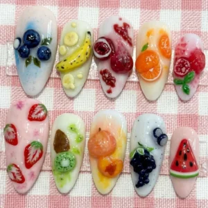 valentine cute 3d nail set (copy)