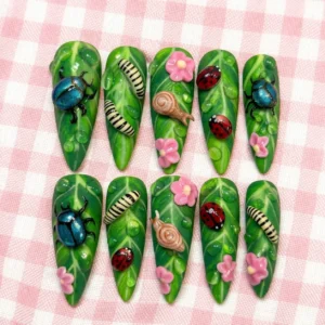 gothic spider 3d nail set (copy)