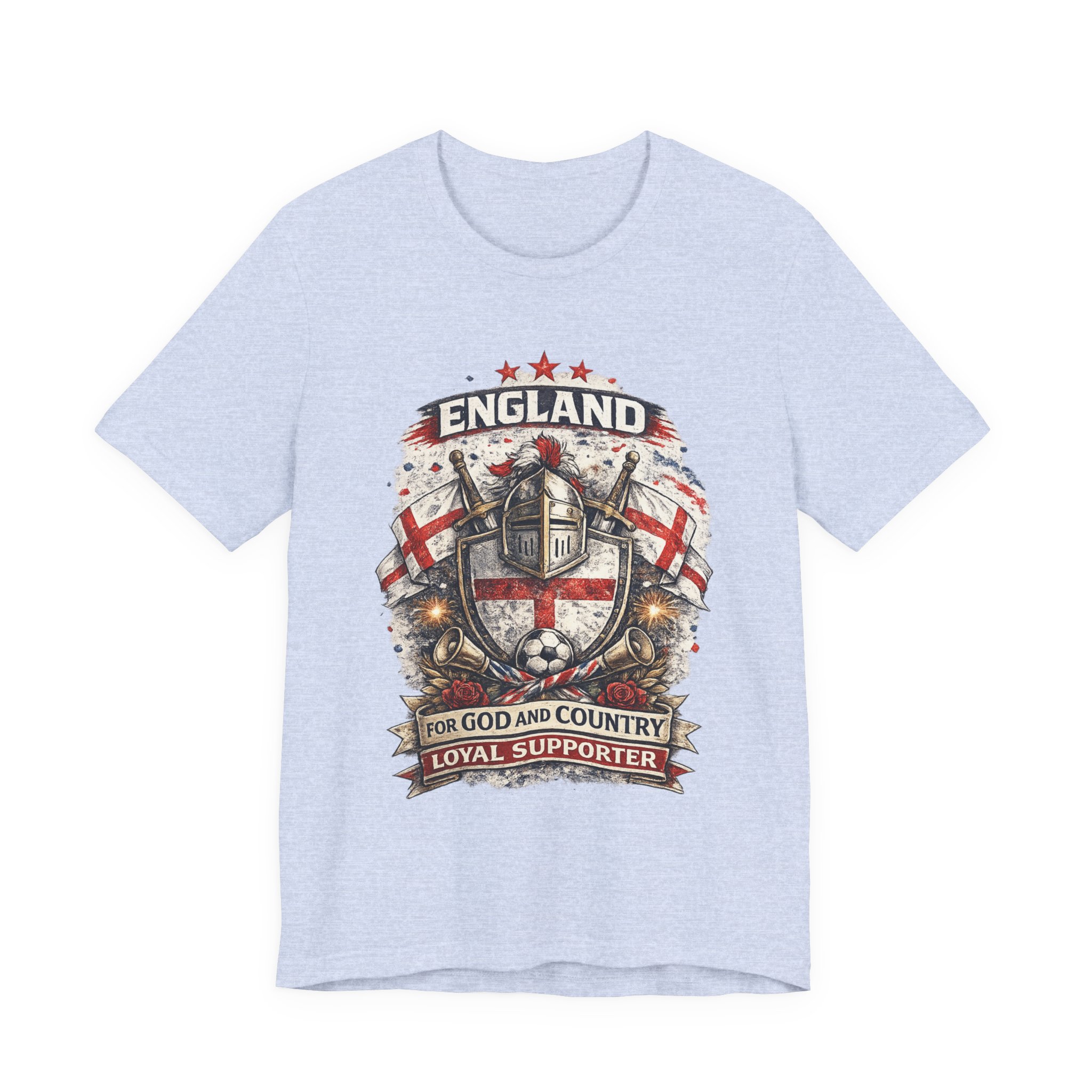 england crest t shirt — "for god and country" loyal supporter tee england crest t shirt — "for god and country" loyal supporter tee