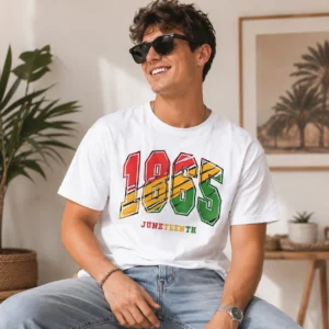1865 juneteenth t shirt — black history celebration tee