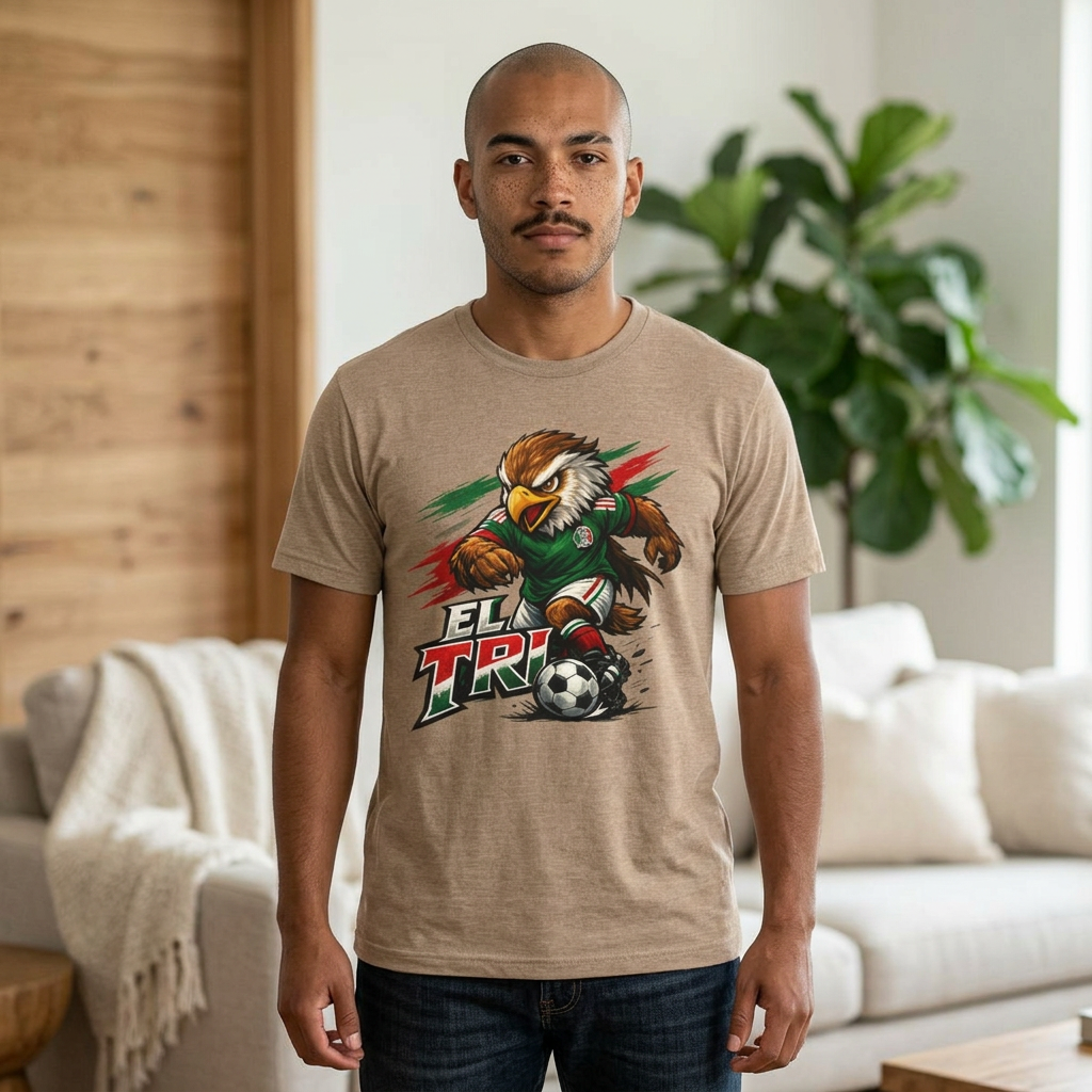 el tri eagle soccer tee — mexican football fan t shirt el tri eagle soccer tee — mexican football fan t shirt