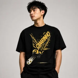 canarinho flight graphic tee