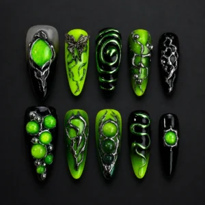 Cyber Venom Nails
