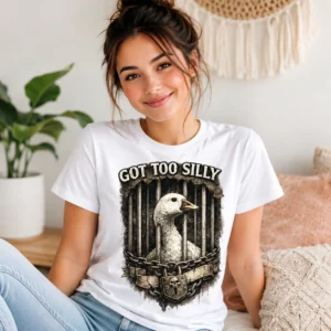 got too silly tee