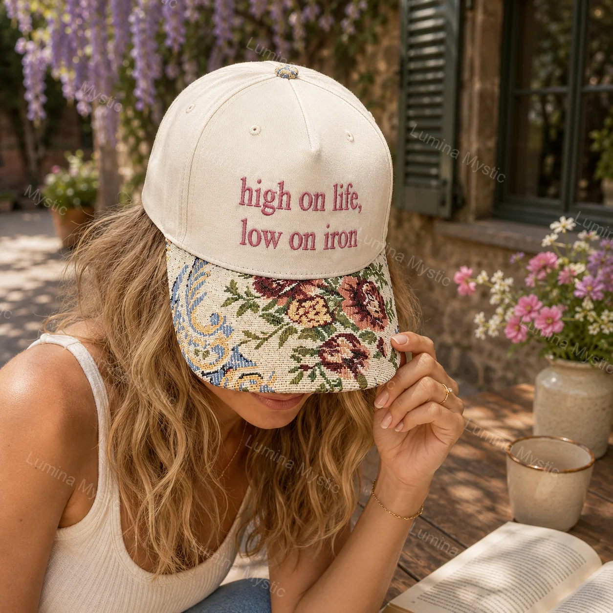 high on life low on iron cap high on life low on iron cap