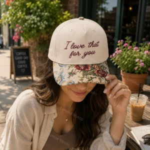 i love that for you tapestry cap