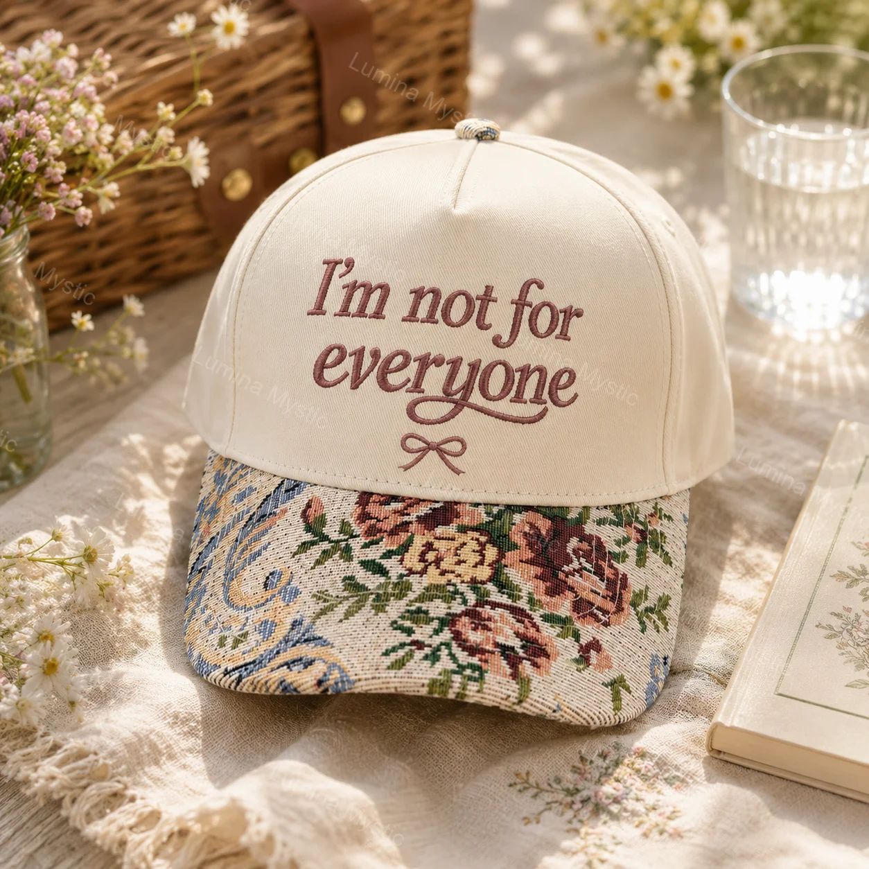 im not for everyone embroidered hat im not for everyone embroidered hat