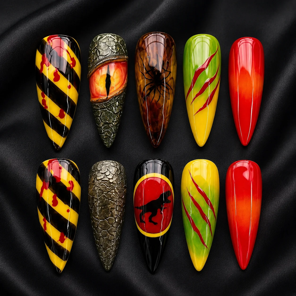 Jurassic Predator Nails