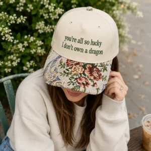 lucky i dont own a dragon hat