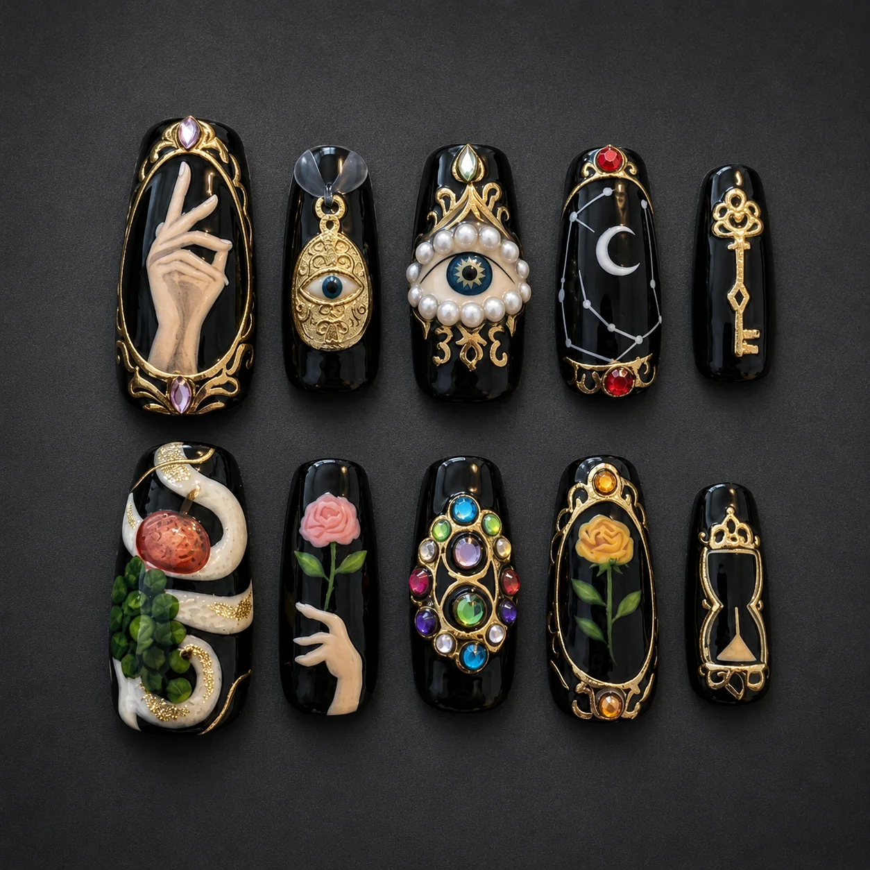 mystic oracle nails mystic oracle nails