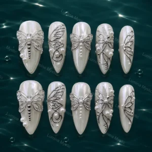 pearl butterfly luxe