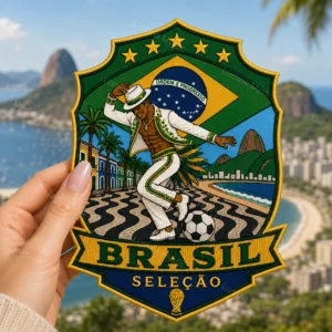 Home brasil seleção dancer patch