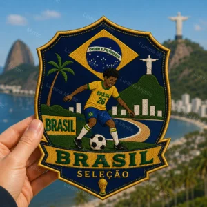 brasil seleção player patch