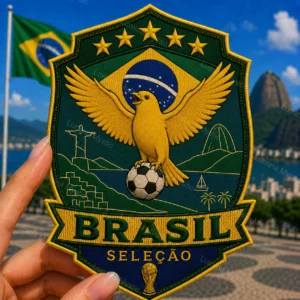 brasil seleção world cup patch