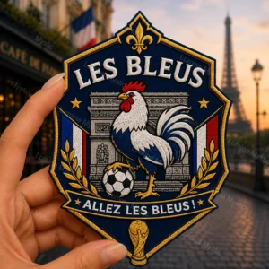 Home france allez les bleus rooster patch