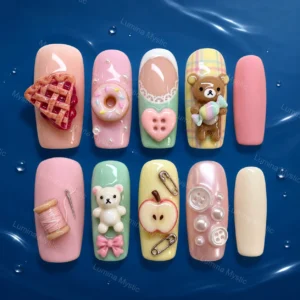 sweet craft kawaii nails