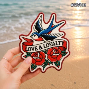 love and loyalty swallow patch
