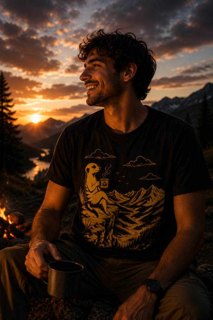 cover outdoor men coffee